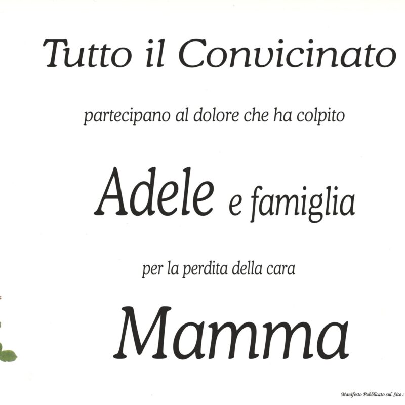 Il Convicinato x Adele